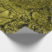 Anatomie Natuur Cel Mint Mustard Chartreuse Cadeaupapier (Hoek)