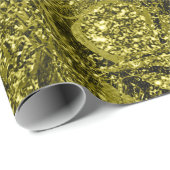 Anatomie Natuur Cel Mint Mustard Chartreuse Cadeaupapier (Rol Hoek)