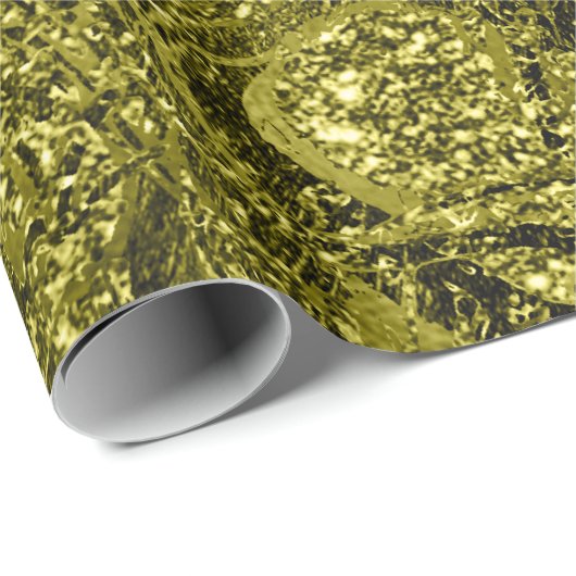 Anatomie Natuur Cel Mint Mustard Chartreuse Cadeaupapier (Rol Hoek)