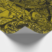 Anatomie Natuur Cel Mint Mustard Chartreuse Cadeaupapier (Hoek)