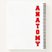 Anatomie Notitieboek (Achterkant)