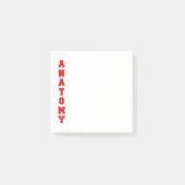Anatomie Post-it® Notes (Voorkant)
