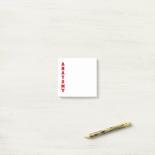 Anatomie Post-it® Notes (Op bureau)