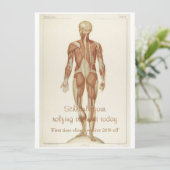 Anatomie Posterior Kaart (Staand voorkant)