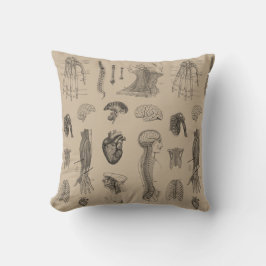  Anatomie Print Kussen