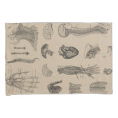  Anatomie Print Kussensloop (Voorkant-Rechts)