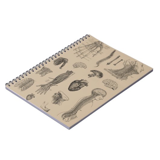  Anatomie Print Notitieboek (Linkerzijde)