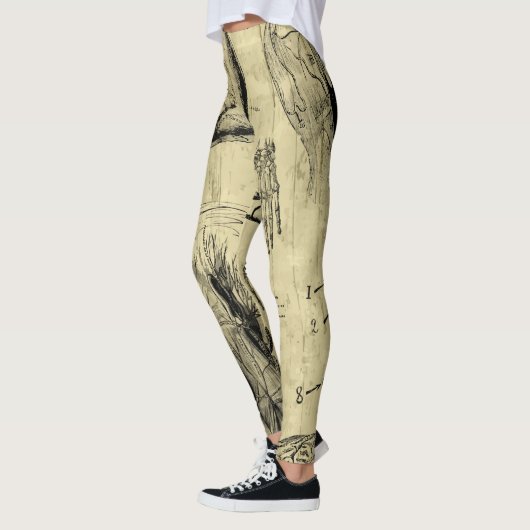 Anatomie printLeggings Leggings (Links)