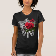 anatomie | Ribben met Bloemen T-shirt