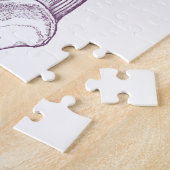 anatomie Rugspieren Paars Legpuzzel (Zijkant)