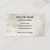  anatomie RugVisitekaartjes Visitekaartje (Achterkant)