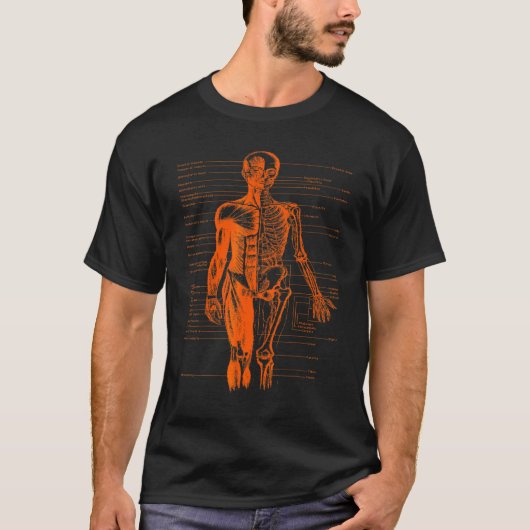 Anatomie Sinaasappel T-shirt (Voorkant)
