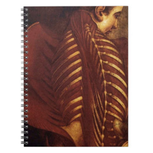 Anatomie/Skeletachtig van Vrouw Notitieboek