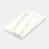  anatomie | Spier en Bot van de Arm Post-it® Notes (Schuin)