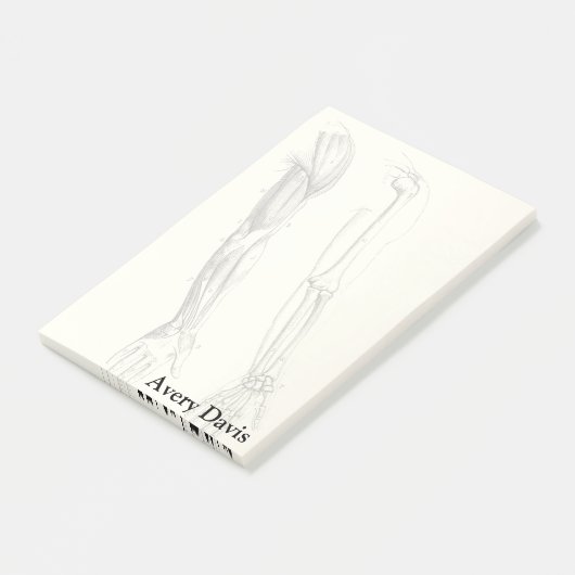  anatomie | Spier en Bot van de Arm Post-it® Notes (Schuin)
