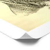  anatomie | Spieren van het hoofd (circa 1852) Poster (Hoek)