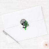  Anatomie - Steampunk Gears Skull Stickers (Envelop)