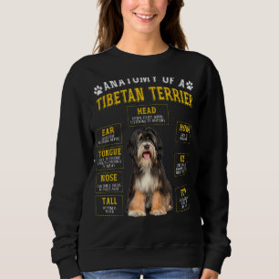Anatomie Tibetaanse Terrier voor vrouwelijke Manne Trui