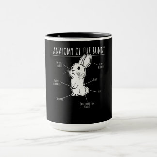 Anatomie van Bunny - Cute Rabbit Pet Love Mok