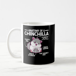 Anatomie van Chinchilla Chinchilla Koffiemok