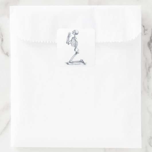 Anatomie van de Botten sticker (Tas)