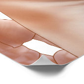 Anatomie van de glazige spieren in knoppen poster (Hoek)