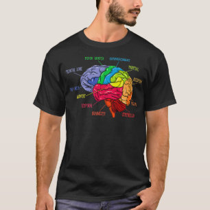 Anatomie van de hersenneuroloog Gift T-shirt