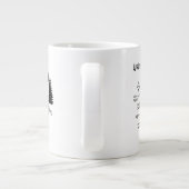 Anatomie van de kasjmiergeit - Mok Jumbo (Achterkant)