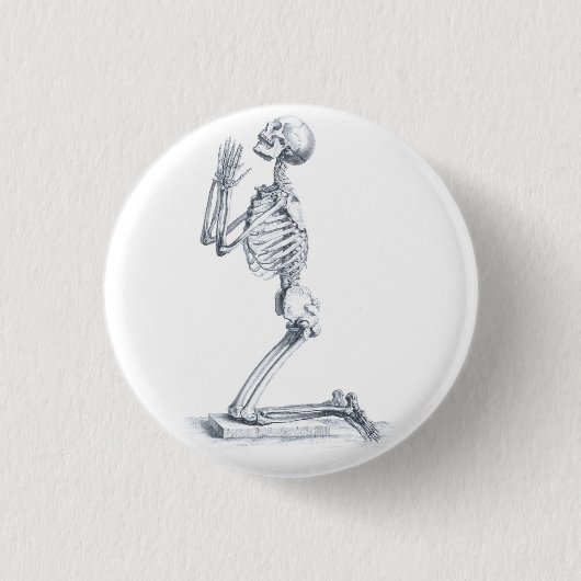 Anatomie van de knop Botten Ronde Button 3,2 Cm (Voorkant)