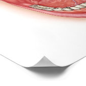 Anatomie van de mond van de mens poster (Hoek)