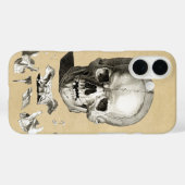 Anatomie van de schedel en de Botten Case-Mate iPhone Case (Achterkant (horizontaal))