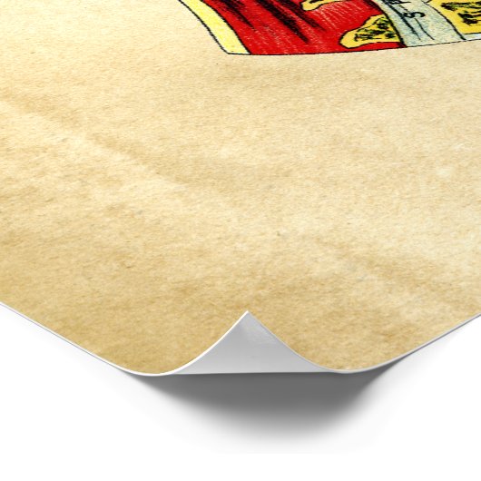 Anatomie van de schedelretrumkaart poster (Hoek)