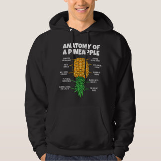 Anatomie van een anananassenzwinger schimmel onder hoodie