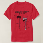 Anatomie van een Ax T-shirt (Design voorkant)