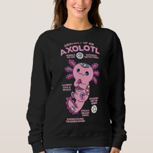 Anatomie van een Axolotl Trui