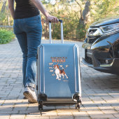 Anatomie van een beagle Cute Dogs Funny Dog Beagle Sticker (Koffer Insitu)