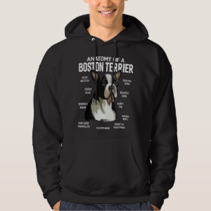 Anatomie van een Boston Terrier-hond Fun cadeau Hoodie