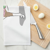 Anatomie van een Boxer Dog-cadeaus Theedoek (Quarter Fold)