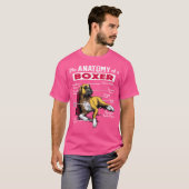 Anatomie van een Boxer hondenshirt - Grappig shirt (Voorkant volledig)