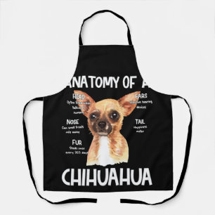 Anatomie van een Chihuahua voor Hondenliefhebbers Schort