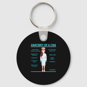 Anatomie van een CNA - grappige schattige anatomie Sleutelhanger
