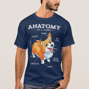 Anatomie van een Corgi, Funny Corgis Dog Puppy, Do T-shirt