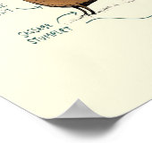 Anatomie van een dachshund | Dachshund-Hondenliefh Poster (Hoek)