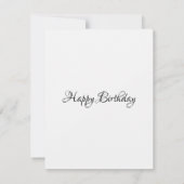 Anatomie van een Dog Birthday-kaart (Achterkant)