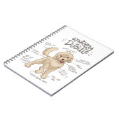 Anatomie van een Doodle Dog Notitieboek (Linkerzijde)