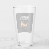 Anatomie van een eekhoorn glas (Achterkant)