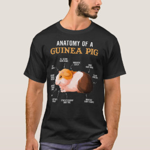 Anatomie van een eigenaar van een cavia-cavia t-shirt