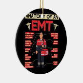 Anatomie van een EMT Paramedische EMT EMS Health C Keramisch Ornament (Rechts)