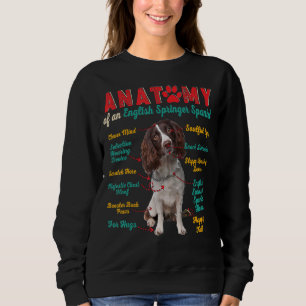 anatomie van een Engelse Springer Spaniel Dog Trui
