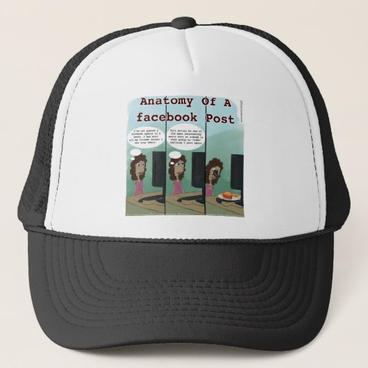 Anatomie van een facebook post Funny Trucker Pet (Voorkant)